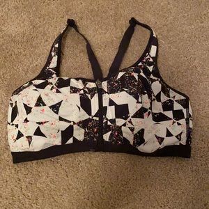 Front zip Victoria secret sports bra
